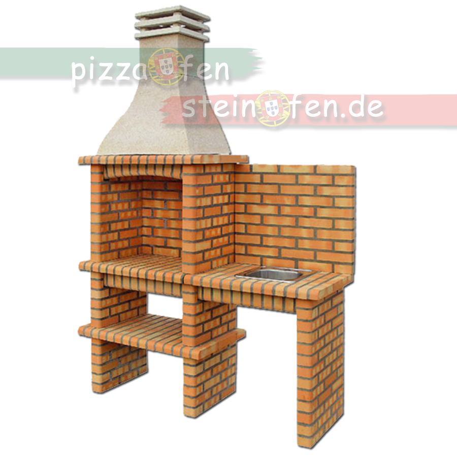 Grillkamin mit Spüle AB212T