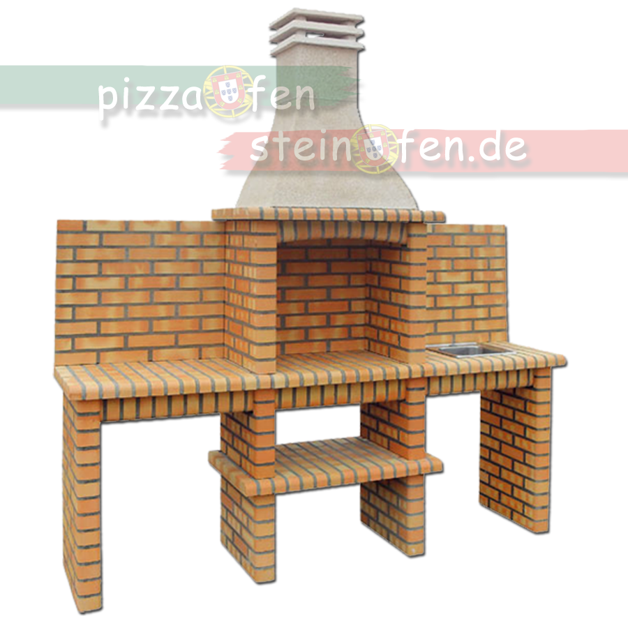 Grillkamin AB218TT mit Spüle