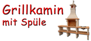 Grillkamin mit Spüle